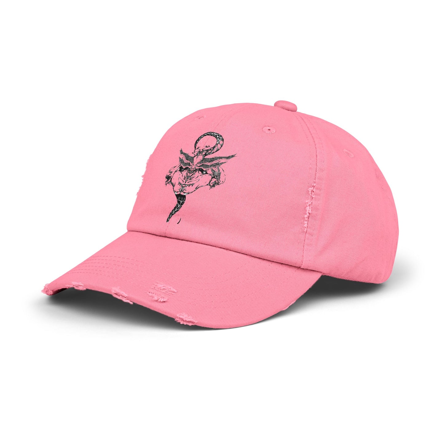 Anime Hat - Jujutsu Kaisen Mahoraga Character Name Distressed Cap