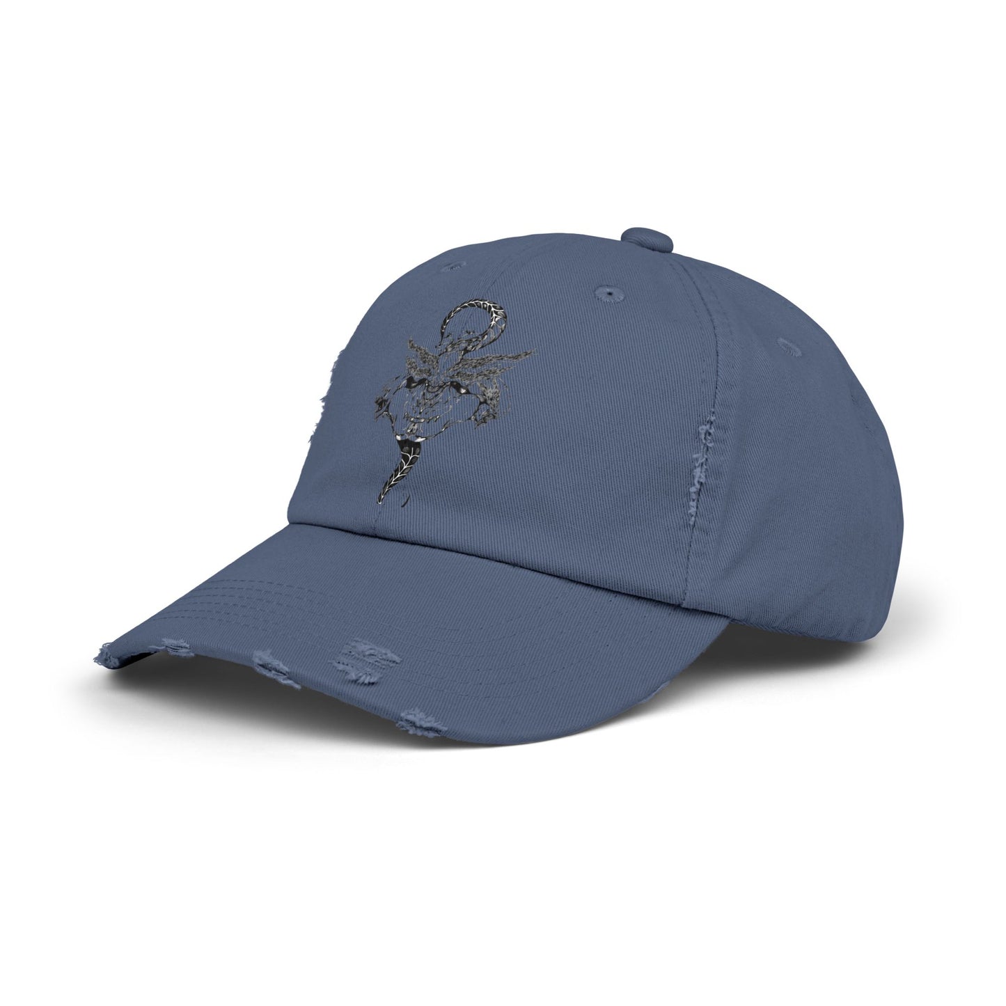 Anime Hat - Jujutsu Kaisen Mahoraga Character Name Distressed Cap