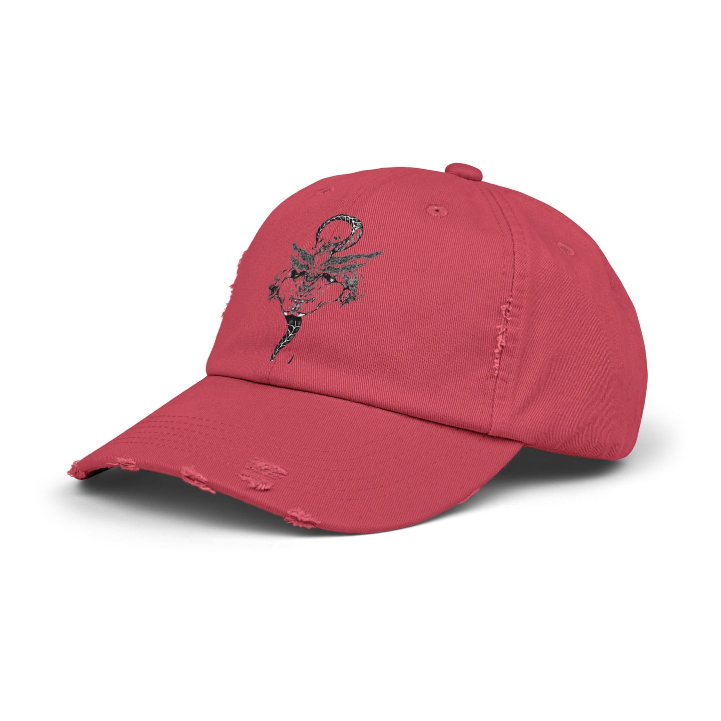 Anime Hat - Jujutsu Kaisen Mahoraga Character Name Distressed Cap